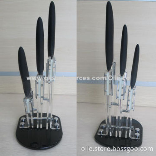 Rainbow Coated Ceramic Blade Knife Set